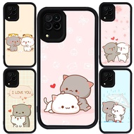 Case for Samsung A12 A04 F04 A04E A22 A06 A07 J2 A05 J7 Prime M04 Pro 5G Black Silicone M-9 Chibi Ca