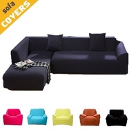 Kiki L Shape Stretch Elastic Fabric Sofa Cover Sectional Corner Couch Covers