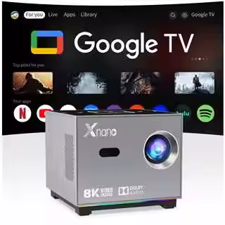 X3 Mini Smart Projector Native 720P Support 8K Android 9 Dual WiFi BT5.0 190ANS 2/4GB RAM 16/32/64GB