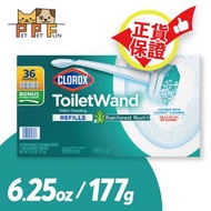 高樂氏 - (270) Clorox - 高樂氏一次性廁所清潔馬桶棒 配36個海綿刷頭補充裝 6.25oz 117g | 清潔用品 | #06033 (平行進口)