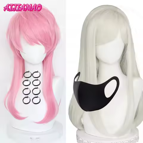 2 Type Sanzu Haruchiyo Cosplay Heat Resistant Fiber Hair Role Play Wig + Wig Cap