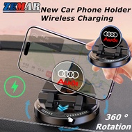 Audi New Wireless Charging Phone Holder Center Console Navigation Dedicated Mobile Phone Holder for 
