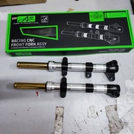 GOLD Fock AJI RACING FRONT LAY FORK SET PNP LC135 4S / Y15 & Y16 / RS150 /SRL115 FI / EGO  /WAVE100 