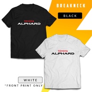 Toyota Alphard Car JDM T-Shirt and Cap (Toyota Accessories) BREAKNECK