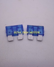 SEKRING SIKRING FUSE TANCAP BLADE KOTAK 15A 15 AMPERE BIRU UNIVERSAL KHARISMA MIO KARISMA DLL MOTOR