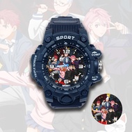 Jam Tangan Anak Laki Laki Sport Karakter Dandadan 03 Anti Air FREE Baterai Cadangan DAN3XSPORT