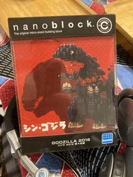 Nanoblock 哥斯拉 2016 積木