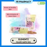 ELEMENTZ  FULLER'S EARTH  (NATURAL CLAY USED FOR CLEANSING AND SOOTHING) TANAH LIAT. Expiry date : 0