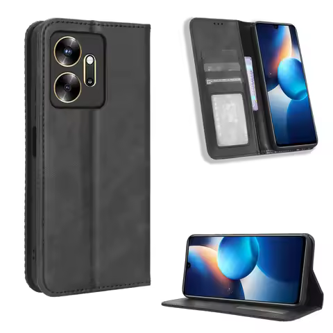 For Infinix Zero 20 Case Luxury Flip PU Leather Wallet Magnetic Adsorption Case For Infinix Zero20 X