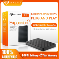 Seagate External Hard Drive 6TB 5TB 4TB 2TB 1TB Expansion USB 3.0 HDD Enclosure Portable 2.5" Hard