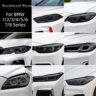 ¤ Smoked Black TPU Sticker Car Headlight Protective Film For BMW F40 F22 F44 F30 F31 G20 F34 F32 F3