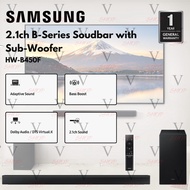 SAMSUNG 2.1CH SOUNDBAR WITH SUB-WOOFER HW-B450F