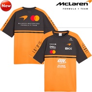 2026F1 racing suit + McLaren team F1 racing suit + summer men's and women's short-sleeved Polo shirt