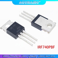 10pcs  IRF740 IRF740PBF MOSFET N Chan 400V 10 Amp TO 220 new original