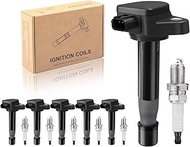 TXROMTZ Ignition Coil Pack Set of 6 Compatible with 2008-2014 Honda Acura Accord Crosstour EX-L Pilo