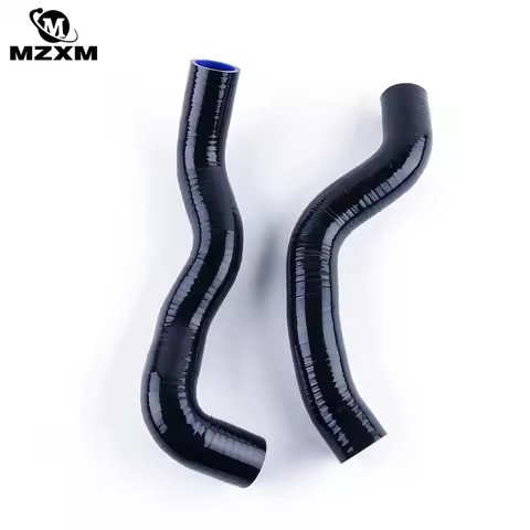 2PCS Fit 2004-2012 Nissan Tiida Versa HR16DE 1.6L Silicone Radiator Coolant Hose Kit