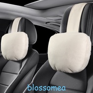 Blossomea Car Seat Headrest Neck Pillow Car Seat Neck Support Pillow Cushion Support Relieve Back and Neck Pain with Memory Foam