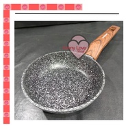 Yoshikawa FRY PAN 16cm Marble Induction Skillet Wok Egg Pan Non-stick