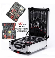 Spanner Wrench Tool Set Box Professional 187PCS CR-V Diy Hand Tools Kit With Case Set Spanar Dengan 