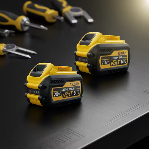 New High-power For DEWALT 20v/60V battery DCB200 DCB205 DCB206 * power tool 18V battery 3AH 8AH 12AH