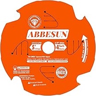 1 Pack 5 Inch 4T PCD Tipped Hardie Blade Fiber Cement Circular Saw Blade with 5/8'' DMK Arbor