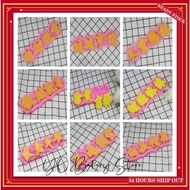 【YQ Bakery Store】🔥Ready Stock🔥 Jelly Silicone Mould Word New Year Chocolate Mould 天宫赐福 招财进宝 乔迁之喜 恭喜发