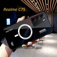 Softcase Glass Glossy For Realme C75 C71 New 2024 - Casing Hp Realme C75 C71 - Case Hp Realme C75 C7