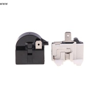ooo 2PCS QP2-4.7 PTC Starter Relay and 6750C-0005P Overload Protector for Refrigerator. uuu
