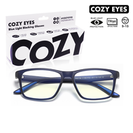 ⭐️ ราคาพิเศษ! COZY EYES แว่นกรองแสงฟ้า TR90 รุ่นเด็กโต 5-13 ปี ช่วยถนอมสายตา