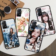 LE SSERAFIM 02 Glass Phone Case For Xiaomi Redmi 12 4G 13C Note 14 13 pro plus 12 12S 11 10 9 5G Cov