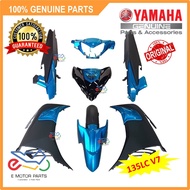 135LC V7 BODY SET 135LC NEW 55DB COVER SET CYAN METALLIC CM6 BODY SET [100% ORIGINAL YAMAHA] - 55D-F