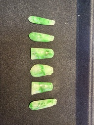 天然翡翠高級冰花青掛件 卡40