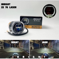 IBRIGHT ZE 76 LASER - BiledMatrix 2.5inc Blue Lens