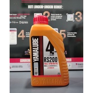 YAMAHA 4T RS200 10W50 FULLY SYNTHETIC ESTER ENGINE OIL 1.0L