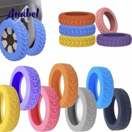 8pcs Luggage Wheel Protector Rubber Silicone/ Luggage Wheel Protector Cover Rubber Ring