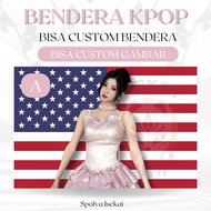 KPOP ASA BABYMONSTER Flag KPOP Flag/ KPOP AMERICAN Flag/ KPOP Tapestry/ Kpop Tapestri/