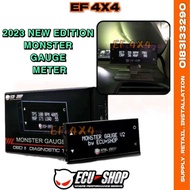 ECU SHOP MONSTER GAUGE METER OBD2 PNP DIAGNOSTIC TOOL SMART SCAN SCANNER FAULT CODE DTC ALPHA TECH R