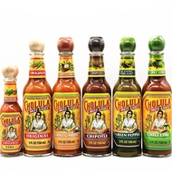 Cholula Hot Sauce Variety Pack – Original, Chili Garlic, Chipotle, Green Pepper & Chili Lime, 5oz Bo