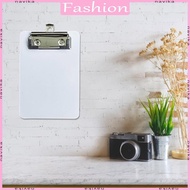 NAV 2 Pcs Small Clipboard Document Clipboard Plastic Clipboards Hanging Clipboard