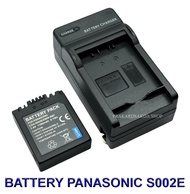CGA-S002 \ S002A \ S002E \ DMW-BM7 แบตเตอรี่ \ แท่นชาร์จ \ แบตเตอรี่พร้อมแท่นชาร์จสำหรับกล้องพานาโซน