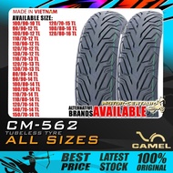 TAYAR MOTORSIKAL CAMEL CM562 CM-562 TUBELESS TYRE 90,100,110,120,130,140,150/90,80,70-10,12,13,14,15