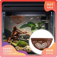 RAN Betta Fish Tunnel Betta Hideout Floating Betta Fish Lounge Hollow Heart-shaped Resting Cave Hide