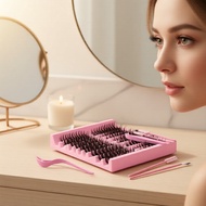 Reusable D-Volume Hybrid Lashes, 8-16mm Length, Natural & Fluffy