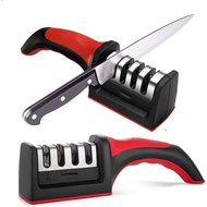 Knife Sharpeners for Kitchen Knives Stainless Steel 4 in1 Kitchen Knife Sharpener Scsissor Blunt Kni