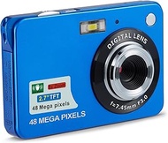 4K Digital Camera with 8x Zoom, 48MP Resolution, 2.7 Inch LCD Display, Anti-Vibration Function, Cont