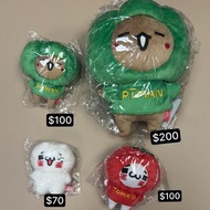 🌟清貨優惠 🌟‼️現貨‼️[Igarashi Yuri] NYANKO & KUMA 拉鏈袋 環保袋 索繩袋 毛公仔 鎖匙扣 士多啤梨 草莓 糖 お野菜 TOMATO PIMAN 愛しすぎて大好きすぎ