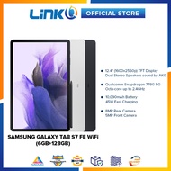 Samsung Galaxy Tab S7 FE WiFi 6GB + 128GB Tablet (T733) - Original 1 Year Warranty by Samsung Malaysia