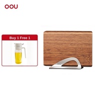 OOU Y5 South American Teak Chopping Board Set with Holder-400*290*25MM