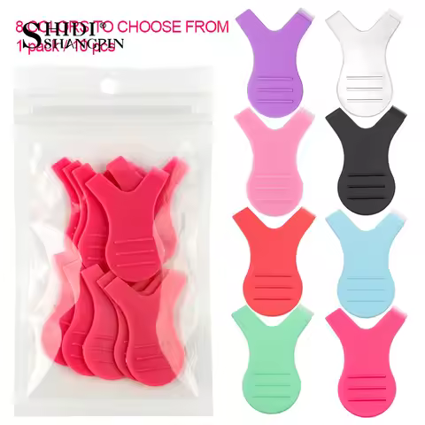 SHIDISHANGPIN 5/10 pcs Y Lash Lift Tool Eyelash Brush Lash Lift Silicone Grafting Eyelash Lift Brush