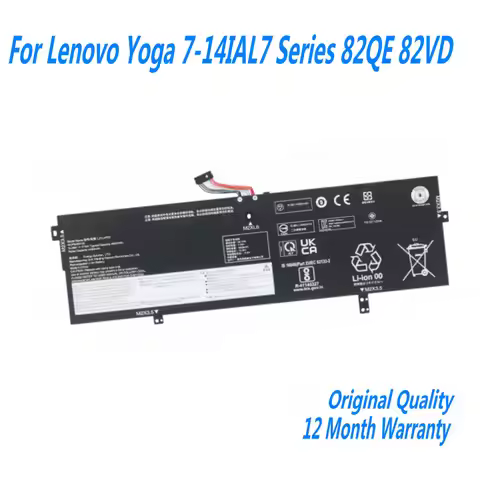 NEW 15.36V 71Wh L21L4PE0 Laptop Battery For Lenovo Yoga 7-14IAL7 Series 82QE 82VD L21B4PE2 L21M4PE3 